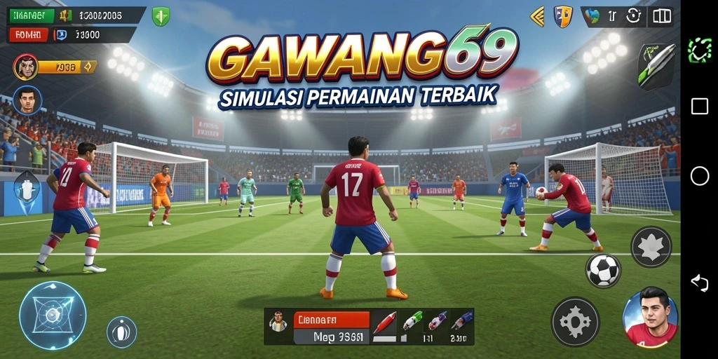 Tampilan gameplay GAWANG69 dengan simulasi yang realistis.