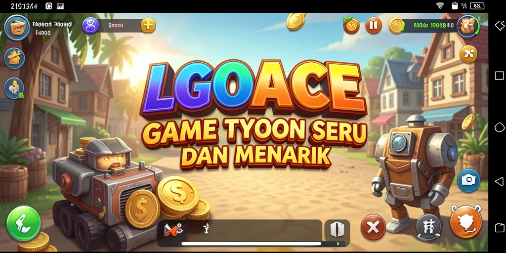 Tampilan gameplay LGOACE yang menarik dan dinamis.