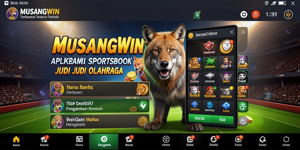 Tampilan gameplay yang menarik dari MUSANGWIN dalam taruhan olahraga.