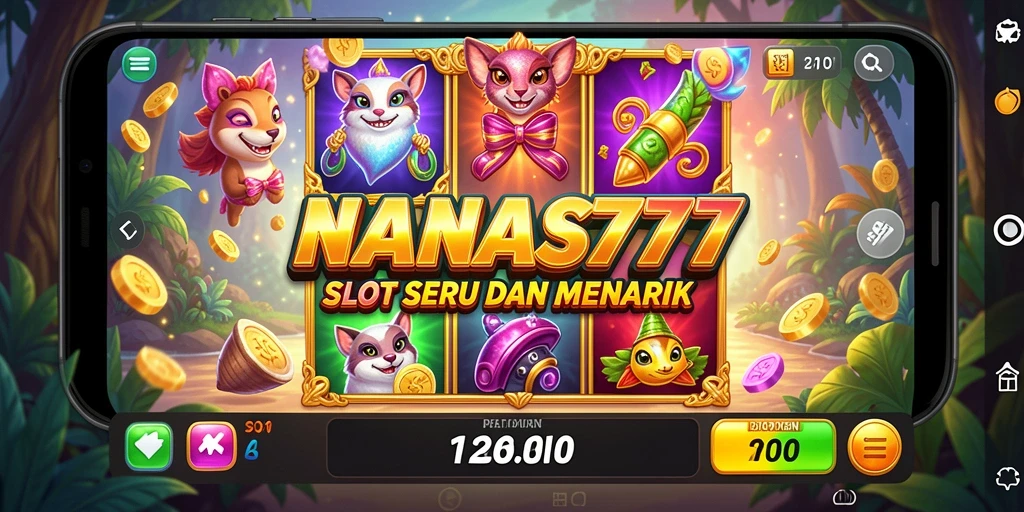 Tampilan gameplay menarik dari permainan slot NANAS777.