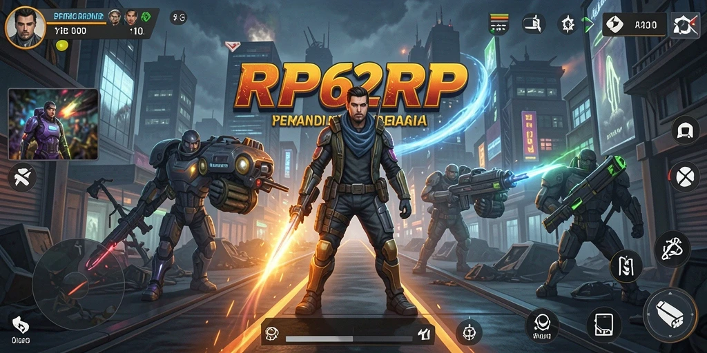 Tampilan menarik dari gameplay RP62RP yang strategis.
