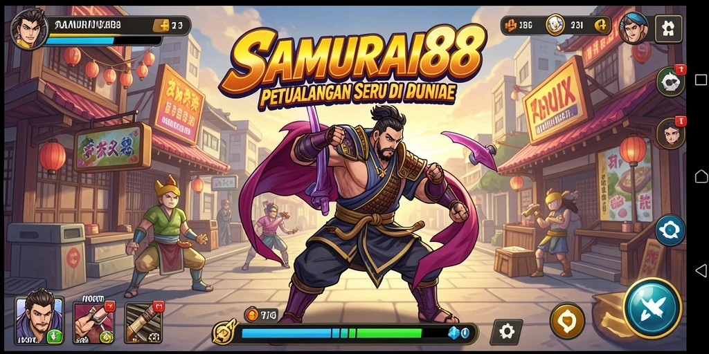 Tampilan gameplay SAMURAI88 yang menarik dan penuh aksi.