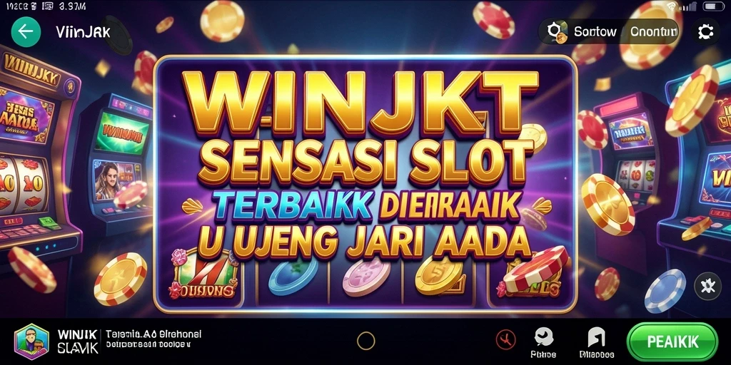 Tampilan gameplay menarik dari WINJKT dengan berbagai slot yang siap dimainkan.