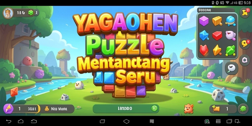 Tangkapan layar gameplay YAGAOHEN menampilkan tantangan seru dan grafis menarik.