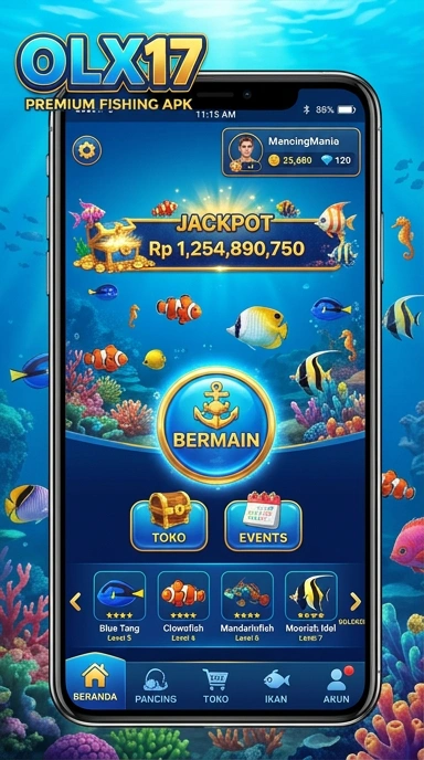 Screenshot dari katalog aplikasi lengkap di olx17.